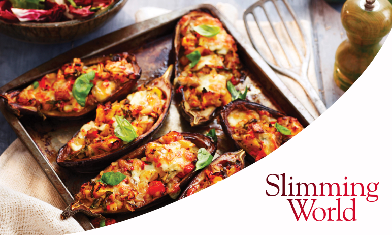 Stuffed baked aubergine | Diabetes UK