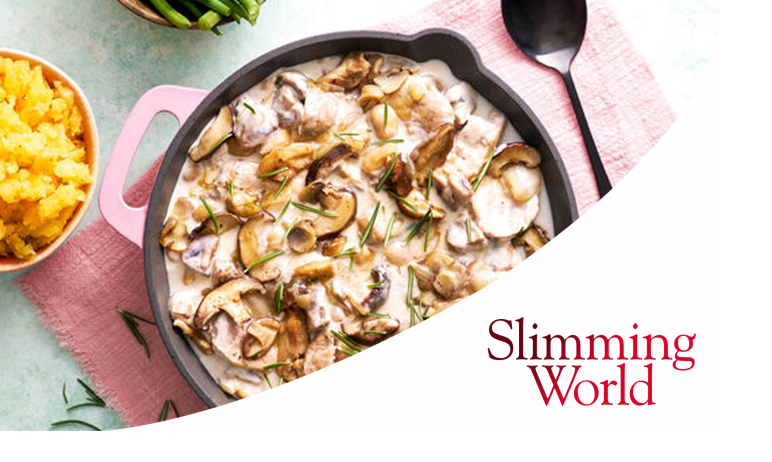Pan fried pork and mushroom