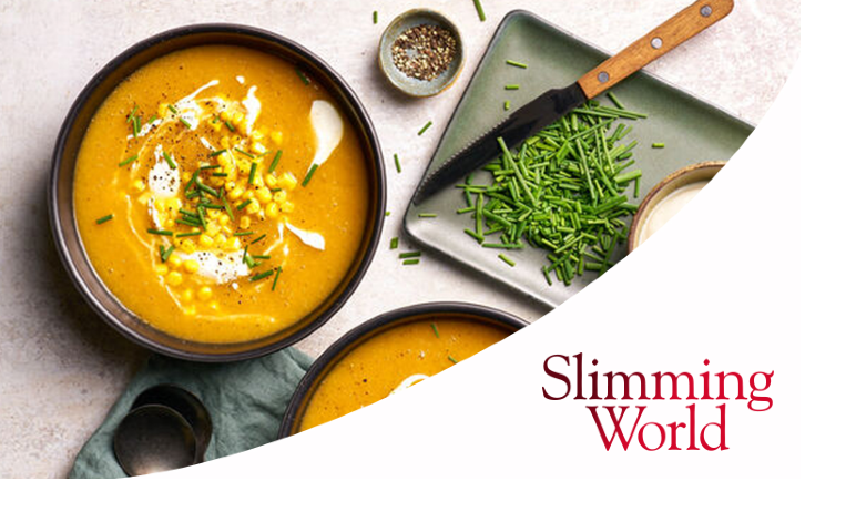 Sweet potato and corn chowder
