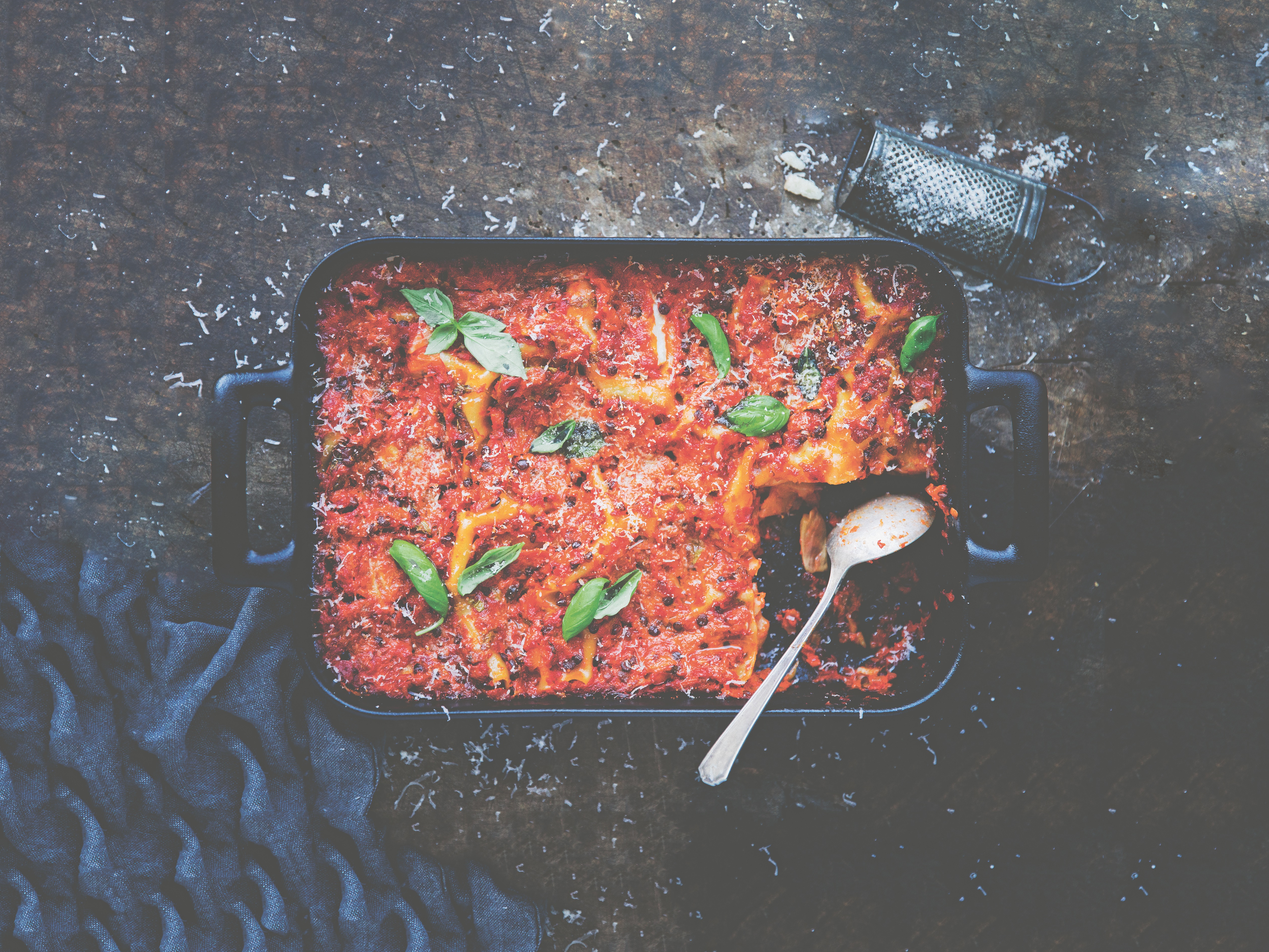 Vegetarian lasagne