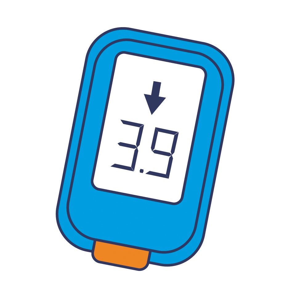 Blood glucose meter - hypo