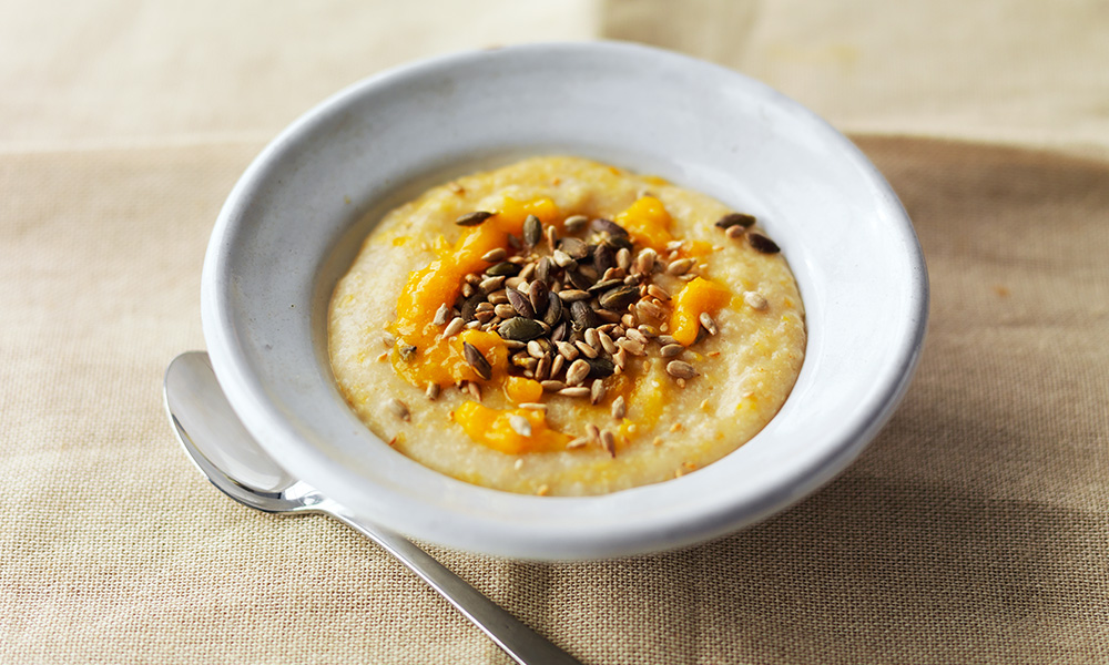 Apricot porridge with toasted seeds | Diabetes UK