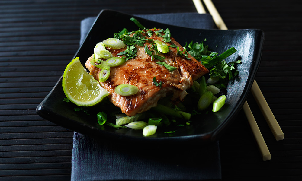 Asian salmon fillets | Diabetes UK
