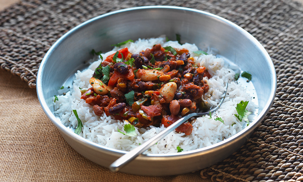 Mixed bean chilli | Diabetes UK