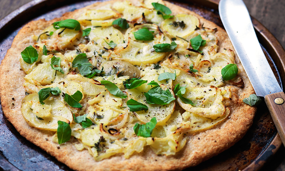 Potato pizza | Diabetes UK