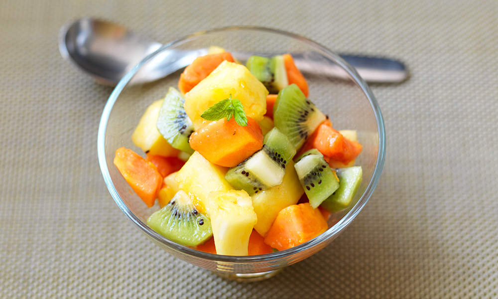 Warm exotic fruit salad Warm exotic fruit salad