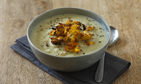 Cauliflower and leek soup | Diabetes UK