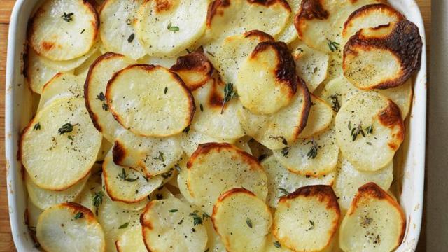 Layered potatoes
