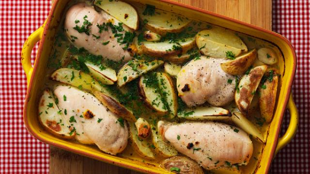 Greek homestyle chicken