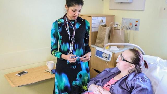 People with diabetes in hospital Thumbnail