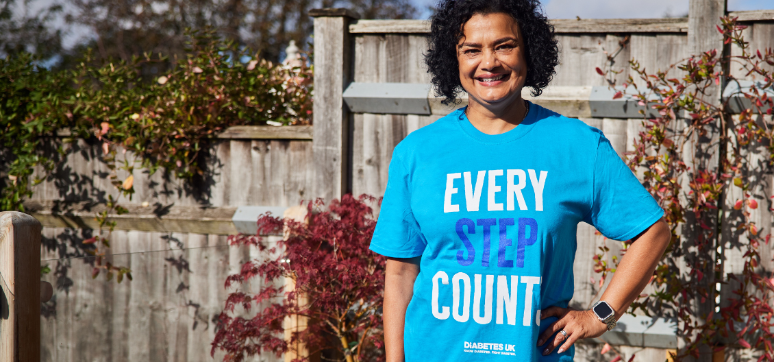 Kastur, one of Diabetes UK's volunteers