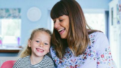 Harriet with mum Hannah