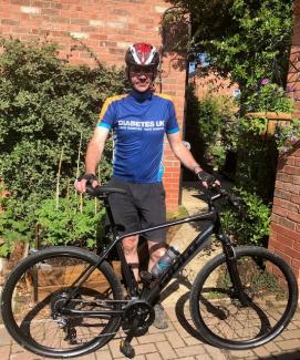 Michael Goldacre - type 1 cycling for Diabetes UK