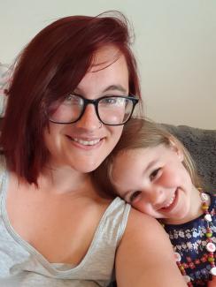 Beth Weaver and Ava