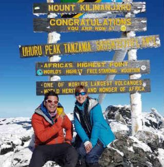 Telford couple climb Mount Kilimamjaro Thumbnail