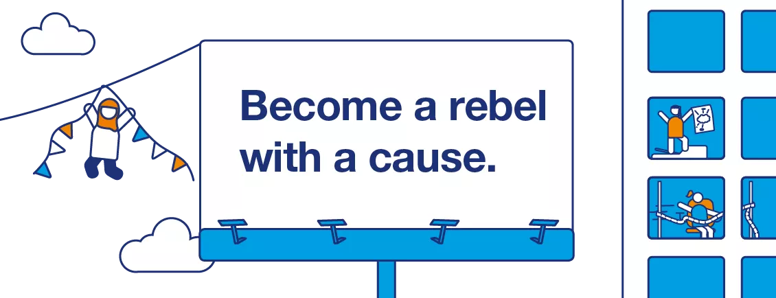 Fundraise at work - rebel with a cause Thumbnail
