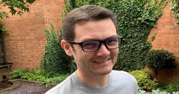 Benjamin Jelley, the Cardiff doctor, smiling