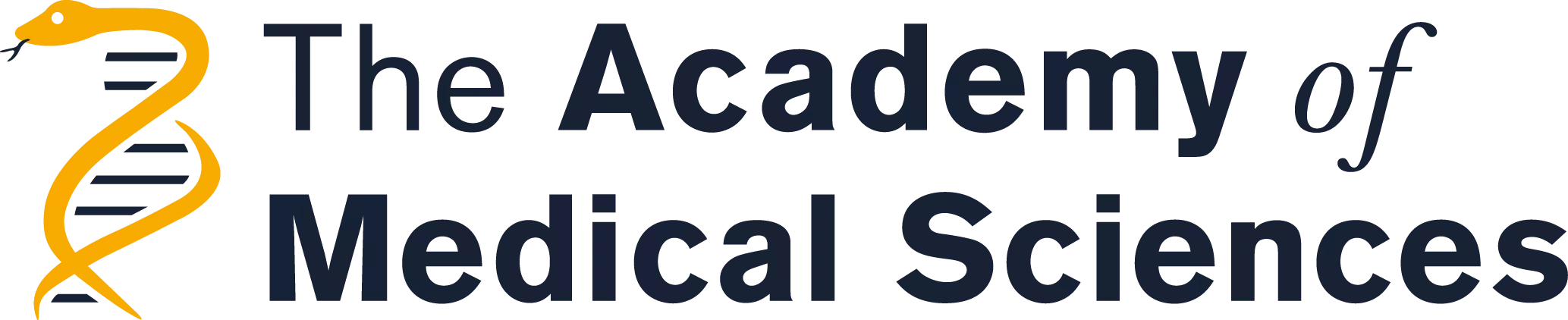 the logo for the academy of medical sciences