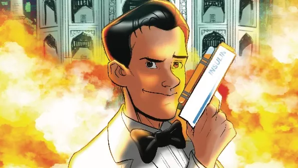Image from comic book