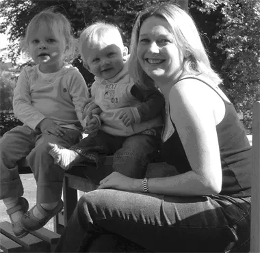 Woman with children