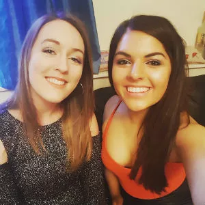 Emma with a uni friend Thumbnail