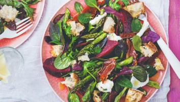 Parma-ham-salad