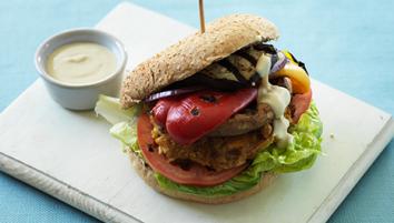 Vegan stack burger Thumbnail