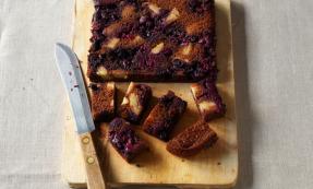 Fruity Chocolate Tray Bake