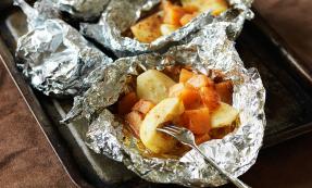 Barbecued fruit Barbecued fruit