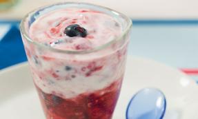 Summer berry posset Summer berry posset