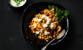 Channa chaat (mixed bean salad) Channa chaat (mixed bean salad)