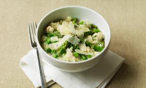Chicken risotto with spring vegetables Chicken risotto with spring vegetables