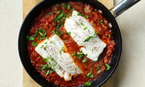Cod with tomato sauce Cod with tomato sauce