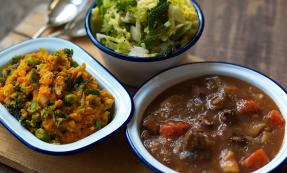 Irish stew and colcannon Irish stew and colcannon