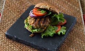 Moroccan lamb and chickpea burgers Moroccan lamb and chickpea burgers