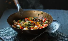 Oriental beef stir-fry Oriental beef stir-fry
