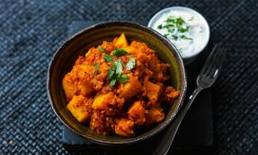 Potato and lentil curry Potato and lentil curry