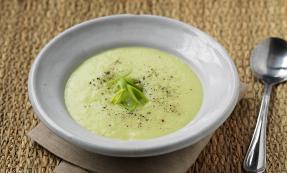 Potato, leek and cheese soup Potato, leek and cheese soup