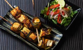 Smoky tofu kebabs Smoky tofu kebabs