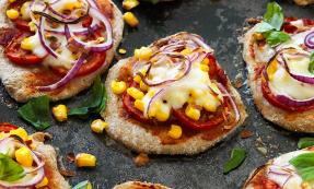 Soda bread pizzetta Soda bread pizzetta