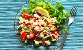 White bean, tuna and lemon salad White bean, tuna and lemon salad