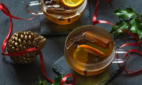 Mulled apple juice