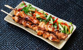Yakitori chicken Yakitori chicken