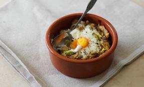 Baked eggs Baked eggs