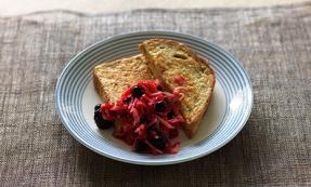 Fruity French toast Fruity French toast