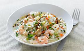 Shellfish risotto Shellfish risotto