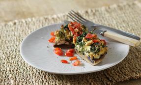 Tofu stuffed mushrooms Tofu stuffed mushrooms