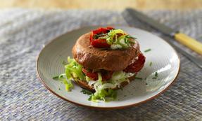 Tomato bagels Tomato bagels