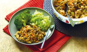 Turkey and mushroom mince Turkey and mushroom mince