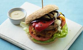 Vegan stack burger Vegan stack burger